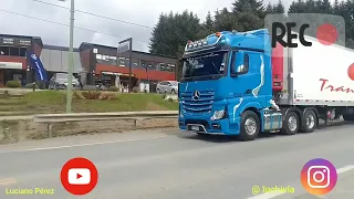 CAMIONES Chilenos Video 6.240 Villa la Angostura Neuquén Argentina 🚚📱🎥📷😎 .