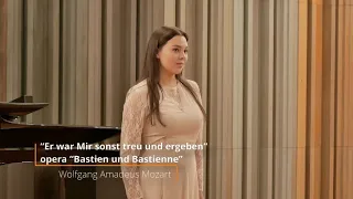 Jeļizaveta Galkina- Bastienne's aria “Er war Mir sonst treu und ergeben“ (Wolfgang Amadeus Mozart)