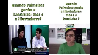 Mauro Cezar Pereira e seu duplo padrão com o Palmeiras