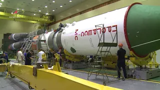 РН «Союз-2.1а» с ТГК «Прогресс МС-09». Общая сборка