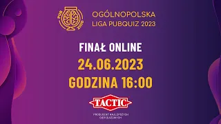 ONLINE Finał Ogólnopolskiej Ligi PubQuiz 2023