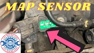 Peugeot 206 Petrol 2006 MAP Sensor Location