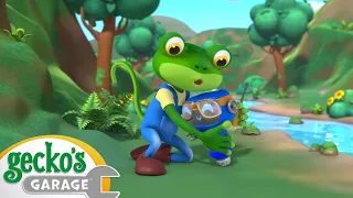 Blue is Lost | Gecko's Magical World | Animal & Vehicle Cartoons | Cartoons for Kids