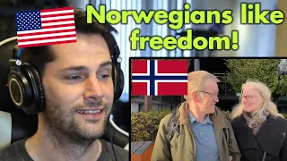 American Reacts to What Norwegians Like and Dislike About Norway (Part 1)