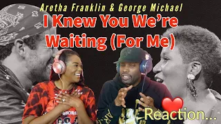 George Michael & Aretha Franklin "I Knew You Were Waiting For Me" Reaction | Asia and BJ