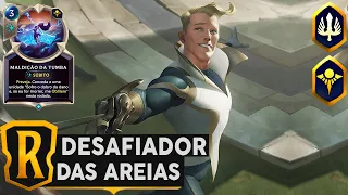 GANHAR DESAFIAR É INSANO 🤯 DOBRANDO DANO ENTÃO | RENEKTON SIVIR DECK | LEGENDS OF RUNETERRA GAMEPLAY