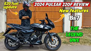 2024 Pulsar 220f OBD-2 E20 Detailed Ride Review - The Legend Bike Of India 🔥