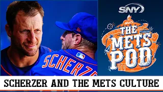 Max Scherzer contract talk reveals his thoughts on Mets culture | The Mets Pod | SNY