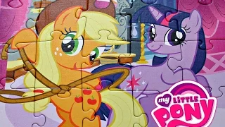 My Little Pony Jigsaw Puzzle of Applejack and Twilight Sparkle | ToyClubLondon