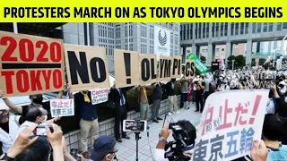 Tokyo 2020 | Protests continue outside Olympics Opening Ceremony Venue| Sports Today