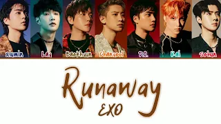 EXO - "Runaway" lyrics (엑소 지켜줄게 가사) (Color Coded Lyrics)