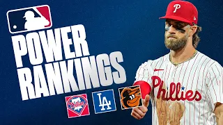 LATEST MLB Power Rankings: Phillies HOLD OFF Dodgers For No. 1 Spot I CBS Sports