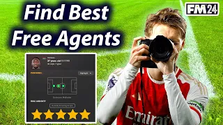 FM24 How to Find Million of AMAZING Free Agents