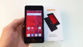 СМАРТФОН ЗА 690 РУБЛЕЙ! DIGMA VOX V40 - ОБЗОР!