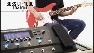 Boss GT-1000 | Rock Demo