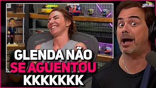 CARIOCA FEZ ESSA IMITAÇÃO E GLENDA CHOROU DE RIR