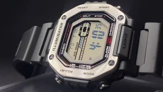 Casio Digital Sport MWD-110H-1AVDF: Відеоогляд та обзор годинника від офіційного сайту в Україні!