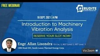 WEBINAR: Introduction to Machinery Vibrations
