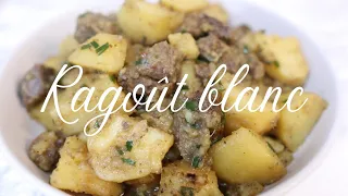 RAGOÛT DE POMME DE TERRE BLANC| IDÉE DÎNER OU DÉJEUNER| Shalou Cuisine