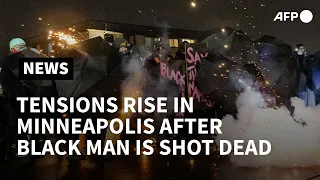 Protesters and police clash for third night over Daunte Wright police shooting | AFP