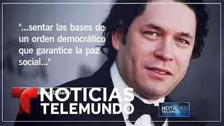 Gustavo Dudamel le pide a Maduro que renuncie a la Asamblea Constituyente | Noticiero | Telemundo