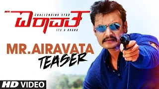 Mr  Airavata Teaser || Darshan Thoogudeep, Urvashi Rautela, Prakash Raj