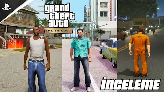 GTA TRILOGY ÇIKTI ! DEFINITIVE EDITION İLK İNCELEME ( GTA San Andreas , Vice City , GTA 3 )