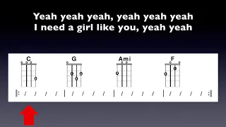 Girls LIke You Ukulele Playalong