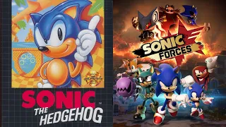 Evolution of Sonic Games #shorts