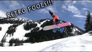 RETRO FOOLS!!!! | SKIING AND SNOWBOARDING, STEVENS PASS WA.