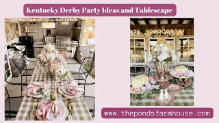 Creative & Budget Kentucky Derby Party Ideas And Tablescape