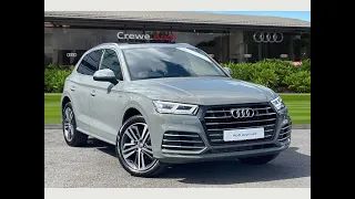 Approved Used - Audi Q5 S line Competition 55 TFSI e quattro 367 PS S tronic - Crewe Audi