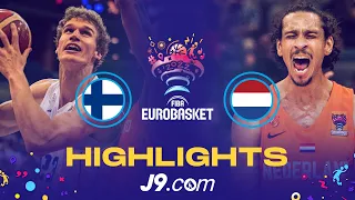 Finland 🇫🇮 - Netherlands 🇳🇱 | Game Highlights - FIBA #EuroBasket 2022