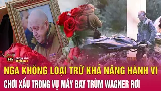 Vụ rơi máy bay chở ông trùm Wagner Prigozhin có thể là do chủ ý | Tin tức 24h mới nhất hôm nay. THVN