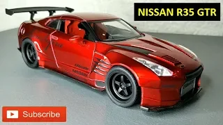 NISSAN R35 GTR DIECAST 1:24 Scale Model | JDM TUNERS