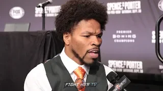 "I LAUGH!" SHAWN PORTER RESPONDS TO ERROL SPENCE SAYING HE WILL KNOCK HIM OUT COLD