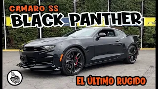 Camaro SS Black Panther, el último rugido!!