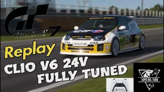 Clio v6 24v Fully tuned Gran Turismo 7 ps5 replay