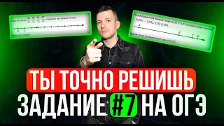 Как получить легчайший балл на ОГЭ по математике 2024? Разбор задания №7!