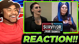 Mia Yim and Rhea Ripley Chooses Sides for WAR GAMES!!! - WWE RAW Reaction!!