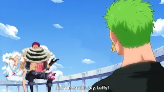 Zoro's Reaction When Katakuri Joins the Straw Hats to Take Revenge on Kuzan - One Piece