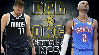 ➡️NBA 2K24 Playoffs Mode | MAVERICKS vs THUNDER | FULL GAME 5