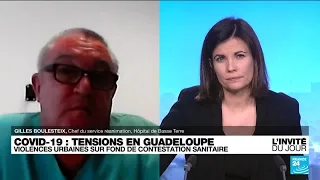 Tensions en Guadeloupe : "C'est une minorité qui bloque toute l'île" • FRANCE 24