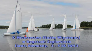 Iława, Siemiany 2023. 4K Dron. X Mistrzostwa SW w Regatach Żeglarskich