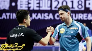 Timo Boll vs Liang Jingkun - ITTF WorldTour 2018  (Short. ver)