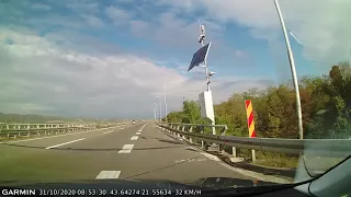 DRIVE #1398: Niš-Kruševac (Serbia) (timelapse 4x) *Read Description*