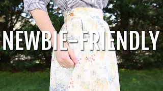 Let's HAND SEW A Skirt | Great for Beginners!