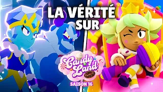 LA VÉRITÉ SUR BRAWL STARS et SUR LA SAISON 16 CANDYLAND (théorie brawl stars)