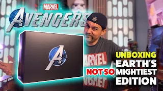 Marvel's Avengers Unboxing Earth's Mightiest Edition! I HATED IT