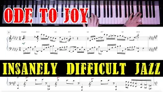 Ode to Joy - Insanely Difficult Jazz Piano Arrangement in 7/4 with Sheet Music by Jacob Koller